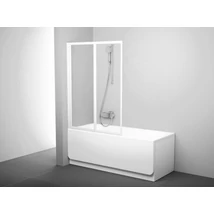 VS2 105 kádparaván fehér+transparent VS2 105 kádparaván fehér+transparent