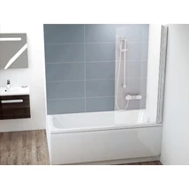 CVS1-80 jobb kádparaván krómhatású + transparent