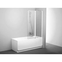 CVS2-100 jobb kádparaván fehér+transparent CVS2-100 jobb kádparaván fehér+transparent