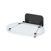 Chrome ülőke Clear/fekete