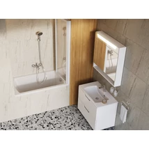 Classic II 120x70 N akrilkád fehér