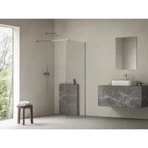 Walk-In Air Wall 120 zuhanykabin krómhatású+transparent Walk-In Air Wall 120 zuhanykabin krómhatású+transparent