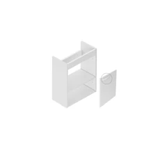 Chrome II SD 40 mosdó alatti szekrénytest fehér, fehér fogantyúval 152 mm (A termék az ajtót nem tertalmazza.) Chrome II SD 40 mosdó alatti szekrénytest fehér, fehér fogantyúval 152 mm (A termék az ajtót nem tertalmazza.)