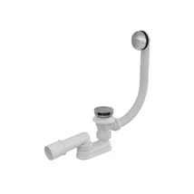 Kád le/ túlfolyószett  800 ClickClack, krómozott fedél Kád le/ túlfolyószett  800 ClickClack, krómozott fedél