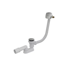 Kádfeltöltés a túlf. kád le/túlf.szett-tel 800 C-C H/K krómozott fedéllel