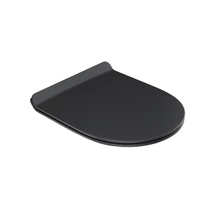 Vita WC slim ülőke, fekete Vita WC slim ülőke, fekete