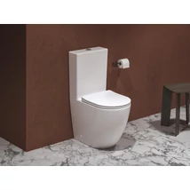 Optima RimOff monoblokkos WC fehér