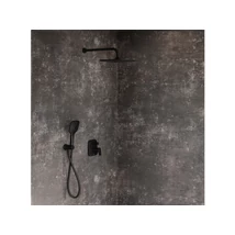 10° Free falba süllyesztett csaptelep váltóval, belső egységgel TD F 061.20BLM, matt fekete