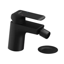 Flat fekete bidécsaptelep leeresztővel FL 055.20BL, fekete Flat fekete bidécsaptelep leeresztővel FL 055.20BL, fekete