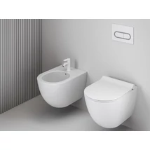 Eleganta álló bidécsaptelep 130 mm leersztő nélkül EL 056.10WV , White Velvet