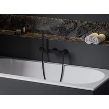 Eleganta fali kádcsaptelep zuhanyszett nélkül EL 022.20BLM, Black Matt