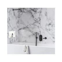 Eleganta falba süllyesztett csaptelep, háromutas, belső egység nélkül EL 068.20BLM.O3.RB07F, Black Matt Eleganta falba süllyesztett csaptelep, háromutas, belső egység nélkül EL 068.20BLM.O3.RB07F, Black Matt