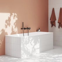 Espirit fali kádcsaptelep zuhanyszett nélkül ES 022.20GB, Graphite Brushed Espirit fali kádcsaptelep zuhanyszett nélkül ES 022.20GB, Graphite Brushed