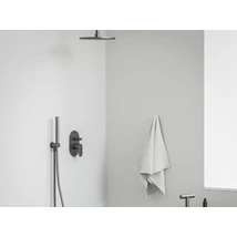 Eleganta falba süllyesztet csaptelep, automatikus, kétutas, belső egységgel EL 061.20GB.O2, Graphite Brushed Eleganta falba süllyesztet csaptelep, automatikus, kétutas, belső egységgel EL 061.20GB.O2, Graphite Brushed