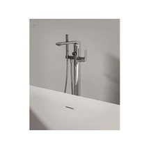 Flat padlón álló kádcsaptelep szettel FL 080.00CR.RB07A, króm Flat padlón álló kádcsaptelep szettel FL 080.00CR.RB07A, króm