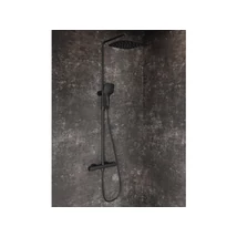 Flat termosztátos zuhanyoszlop szettel FL 091.20BL, fekete Flat termosztátos zuhanyoszlop szettel FL 091.20BL, fekete