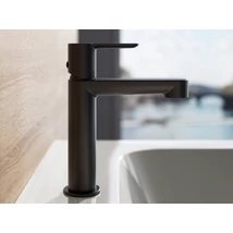 Puri álló mosdócsaptelep leeresztő nélkül 190 mm, PU 014.21BL, fekete Puri álló mosdócsaptelep leeresztő nélkül 190 mm, PU 014.21BL, fekete