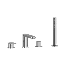 Chrome II 4-nyílásos kádperem csaptelep zuhanyszettel, króm CR II 026.00CR Chrome II 4-nyílásos kádperem csaptelep zuhanyszettel, króm CR II 026.00CR