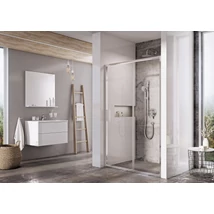 Blix Slim BLSDP2-110 zuhanyajtó krómhatású+transparent Blix Slim BLSDP2-110 zuhanyajtó krómhatású+transparent