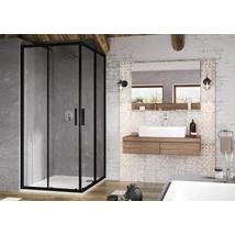 Blix Slim BLSRV2 90x90 zuhanykabin fekete+transparent Blix Slim BLSRV2 90x90 zuhanykabin fekete+transparent