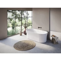 Ypsilon 180x80 akrilkád, fehér szabadonálló, fehér/fekete/króm lefolyó Ypsilon 180x80 akrilkád, fehér szabadonálló, fehér/fekete/króm lefolyó