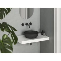 Uni Slim 40 B kerámiamosdó, matt fekete Uni Slim 40 B kerámiamosdó, matt fekete