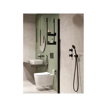 Silia fali akasztó, fekete Silia fali akasztó, fekete