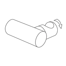 ROUND Fix fali zuhanytartó_kerek ROUND Fix fali zuhanytartó_kerek