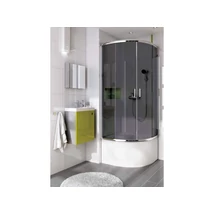Funkia íves zuhanykabin_90_szürke üveg