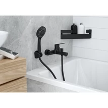 Avis NERO zuhanyfej gégecsővel Avis NERO zuhanyfej gégecsővel