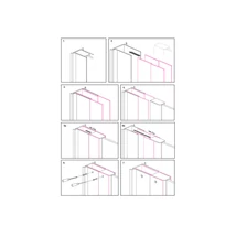 Toldóprofil NERO_2-6cm