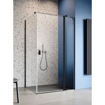 Nes Black KDJ II szögletes fekete zuhanykabin 120x80 átlátszó jobbos Nes Black KDJ II szögletes fekete zuhanykabin 120x80 átlátszó jobbos