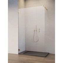 Essenza Pro Gold Walk-in arany zuhanyfal 120 átlátszó Essenza Pro Gold Walk-in arany zuhanyfal 120 átlátszó