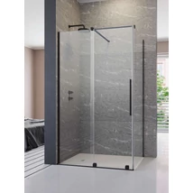 Furo Black KDJ szögletes fekete zuhanykabin 100x80 átlátszó jobbos Furo Black KDJ szögletes fekete zuhanykabin 100x80 átlátszó jobbos