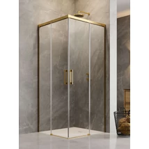 Idea Gold KDD szögletes arany zuhanykabin 90x90 átlátszó Idea Gold KDD szögletes arany zuhanykabin 90x90 átlátszó