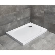 Delos D szögletes lapos zuhanytálca 90x75 fehér, ajándék szifonnal Delos D szögletes lapos zuhanytálca 90x75 fehér, ajándék szifonnal