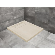 Doris C lapos szögletes beige zuhanytálca 90x90 beige, ajándék szifonnal Doris C lapos szögletes beige zuhanytálca 90x90 beige, ajándék szifonnal