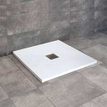 Kios C szögletes lapos fehér zuhanytálca 90x90 fehér Kios C szögletes lapos fehér zuhanytálca 90x90 fehér