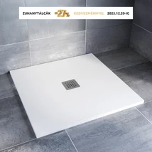 Kios SEw C szögletes lapos zuhanytálca 90x90 fehér, ajándék szifonnal Kios SEw C szögletes lapos zuhanytálca 90x90 fehér, ajándék szifonnal