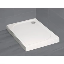 Paros D szögletes zuhanytálca előlappal 100x80 fehér, ajándék szifonnal Paros D szögletes zuhanytálca előlappal 100x80 fehér, ajándék szifonnal