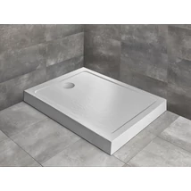 Doros Stone F szögletes fehér zuhanytálca előlappal 100x80 fehér