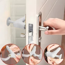 Ajtóütköző kilincsre szürke Ajtóütköző kilincsre szürke