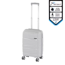 TraveLux Voyager kabinbőrönd keményfedeles levehető kerékkel 55x40x20 cm