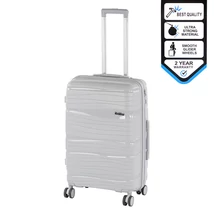 TraveLux Voyager közepes bőrönd keményfedeles 68x45x25 cm