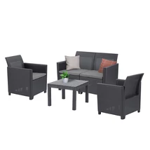 Claire VI 4 személyes kerti bútor garnitúra orlando asztallal Claire VI 4 személyes kerti bútor garnitúra orlando asztallal