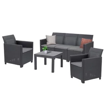 Claire VI 5 személyes kerti bútor garnitúra orlando asztallal Claire VI 5 személyes kerti bútor garnitúra orlando asztallal