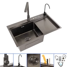 Dahlia III rozsdamentes mosogató