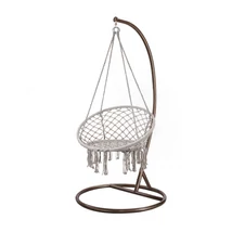 Cardenas függőfotel állvánnyal szürke-barna