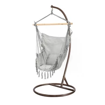 Puerto függőszék állvánnyal szürke-barna