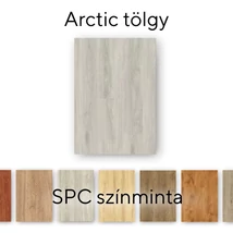 Leziter Arctic tölgy Vinyl SPC padló minta/db Leziter Arctic tölgy Vinyl SPC padló minta/db